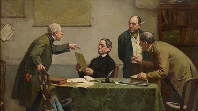 Franz Meerts Bezoek bij de notaris